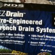 The EZ-Drain engineered French drain system is a convenient product that will save you time and money on your next drainage project. photo by Randy @ TheFunTimesGuide.com french-drain-system