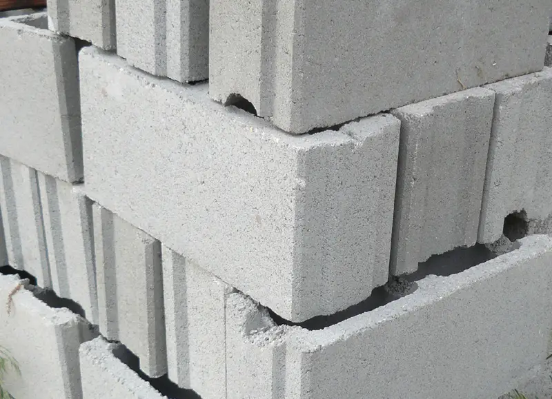 Concrete Block Wall