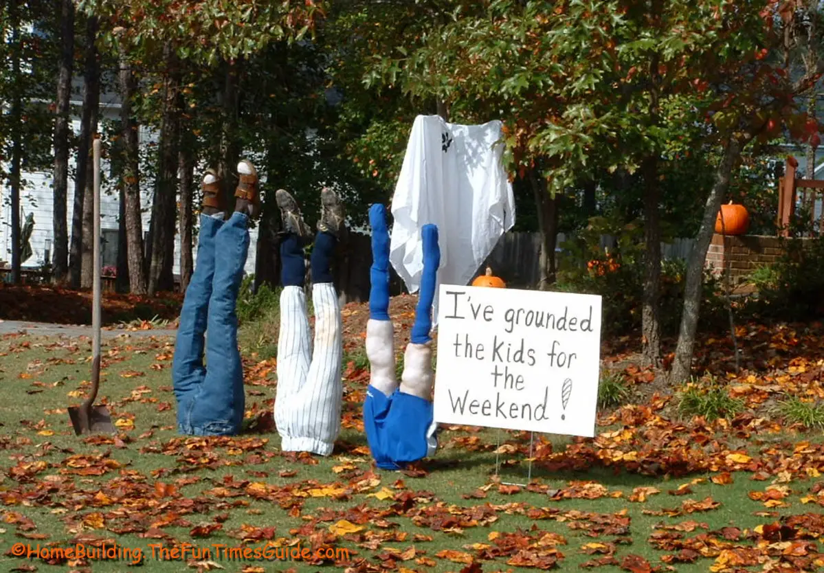 Ground ‘em for Halloween – that will teach them a lesson!