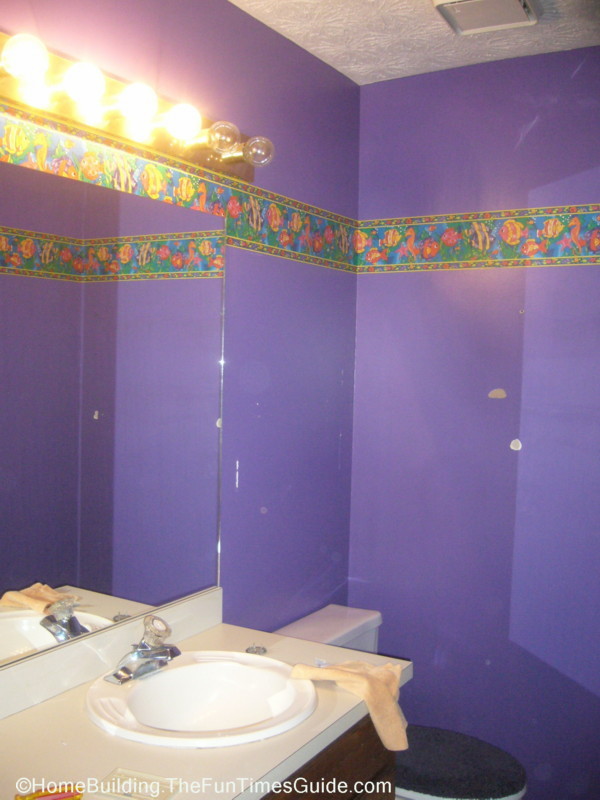 Reclamation Of A Kid Bathroom: DIY Painting For The Soul | The Fun ...