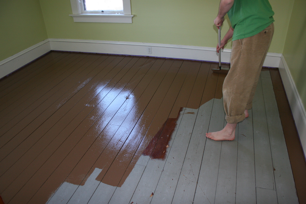 Painted Wood Floors Ideas