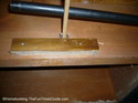 temporary brace for 9 ft pipe if you are working by yourself