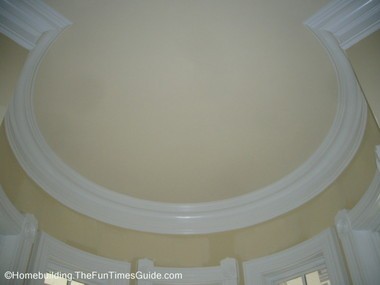 interior ceiling view of this victorian style house