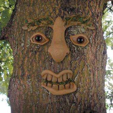 Here's one of the really detailed forest faces that would look great in your yard right?