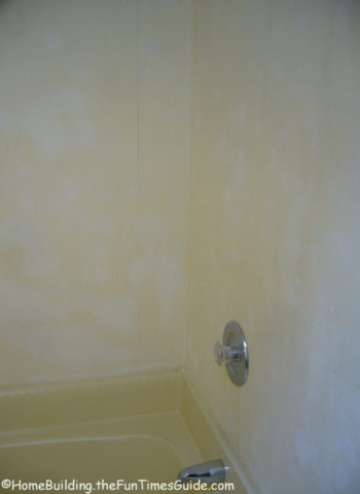 drywall spackle bathroom