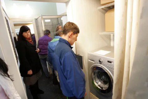 Checking out an energy efficient washer