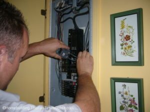 removing the 50 amp fuse prior to installing a gas range