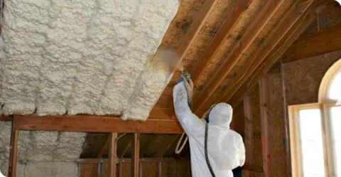 spray foam green insulation - wall insulation