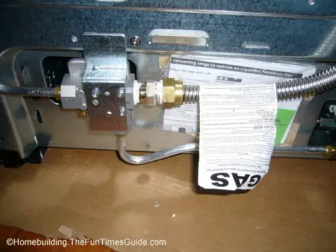 installing a gas range - diy gas stove installation