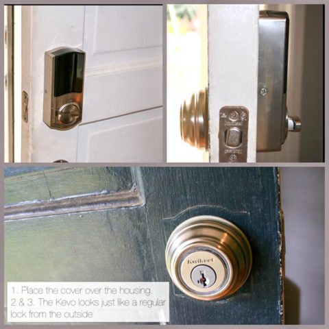 how to install a kevo door lock