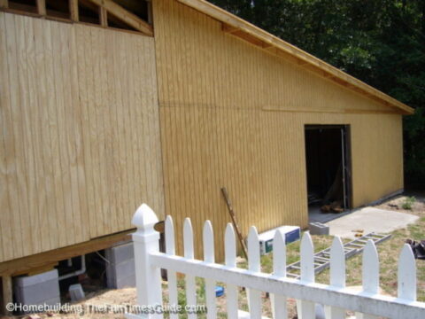 rolled roofing installation is easiest on a shed