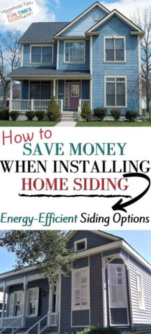 How to save money when installing home siding!