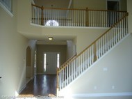 open staircase designs with balusters