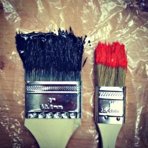 wet-paint-brushes